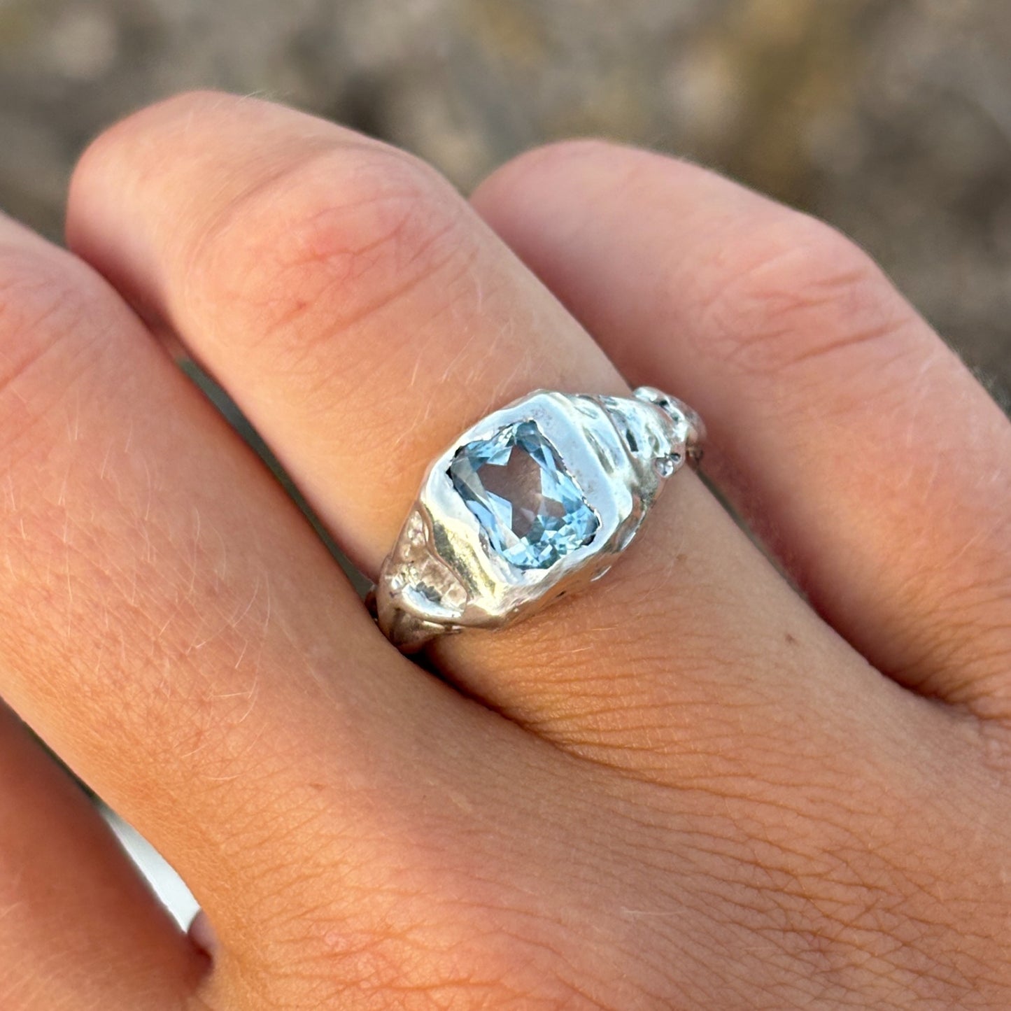 Silver Topaz Molten