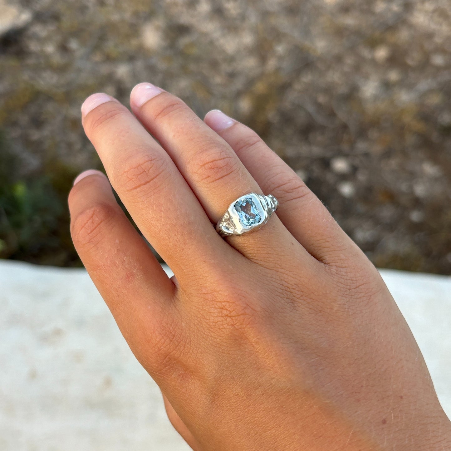 Silver Topaz Molten