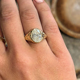 2ct Oval Engagement Ring