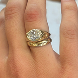 EW Oval Engagement Ring Stack