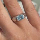 Topaz Engagement Ring