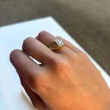 Engagement Emerald Molten