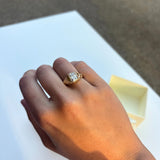 Engagement Emerald Molten