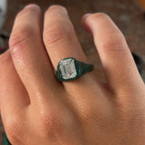 Elle 9ct Emerald Molten
