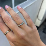 Birthstone Diamond Band