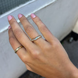 Birthstone Diamond Band