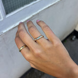 Birthstone Diamond Band