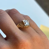 Engagement Emerald Molten