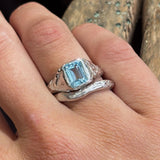 Silver Blue Topaz Molten