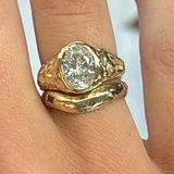 Oval Engagement Ring Stack