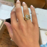 Oval Engagement Ring Stack