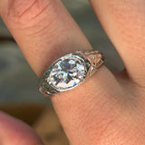 EW Silver Ring