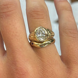 Oval Engagement Ring Stack