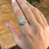 EW Silver Ring