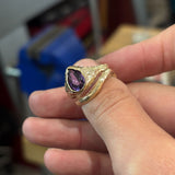 Violet Sapphire Pear