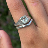 Silver Molten Emerald