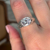EW Silver Ring