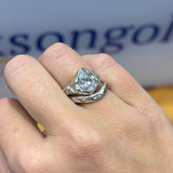 Taylor Silver Molten Pear Stack