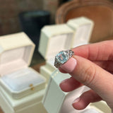 Silver Molten Emerald