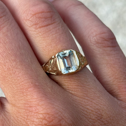 Syd 9ct Emerald Molten