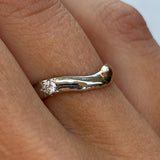 White Gold Wedding Band