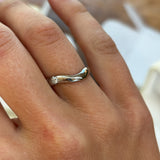 White Gold Wedding Band