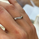 White Gold Wedding Band